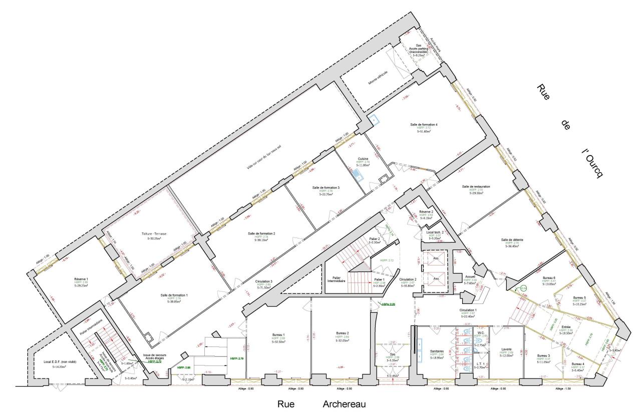 Bureau Paris 4183m² Vente bureau Paris OVBUR2532633 9